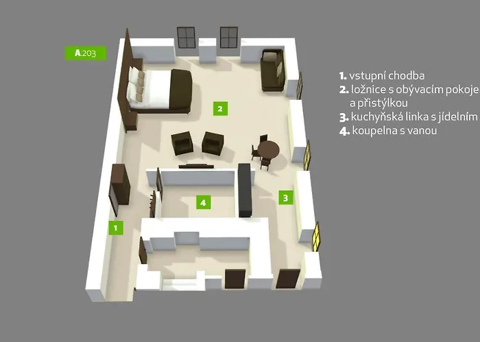 Pensionat Hluboka